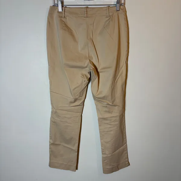 Lauren Ralph Lauren Women's Stretch Cotton Chino‎ Pants Size 4 - Image 3