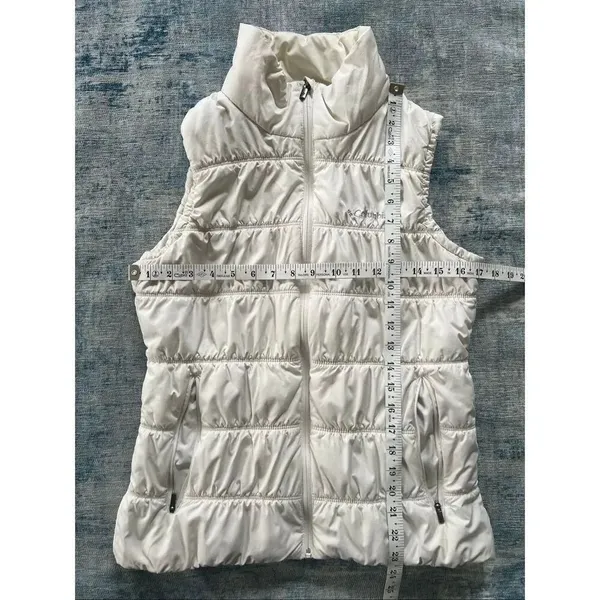 Columbia Dark Stone (Off White) Powder Lite II Omniheat Vest Women's Medium - Image 7