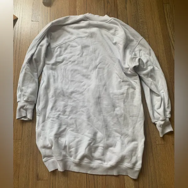 Lululemon broken beats sweater dress XS alpine white - Image 8