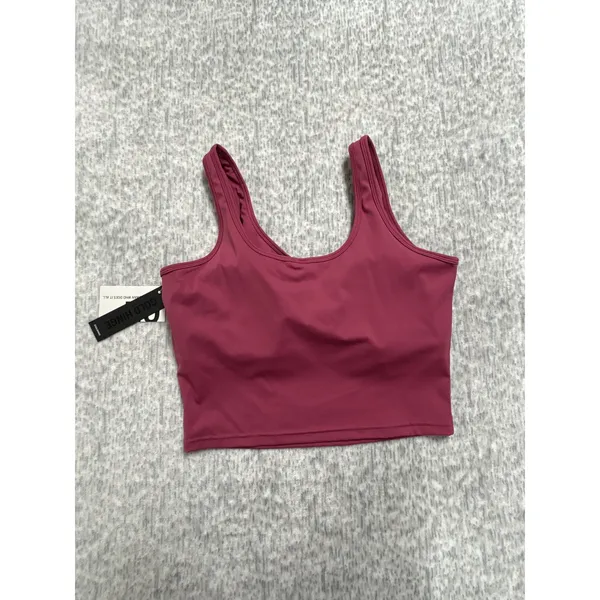 Gold hinge Lined Bra Tank Raspberry Pink XL GH216RSP New With‎ Tags - Image 5