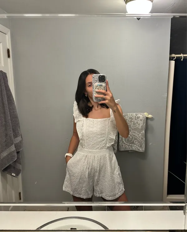 The Pants Store Romper White - Image 6