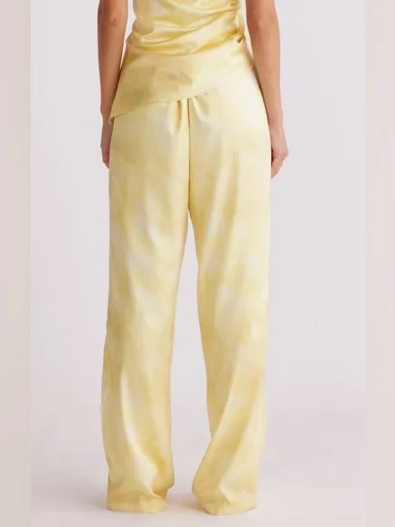 SNDYS LYRA PRINT PANT - PANNA COTTA size XXS NWT - Image 4