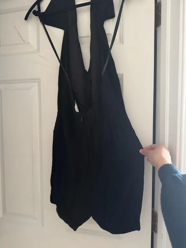 Vintage black playsuit Size M - Image 2