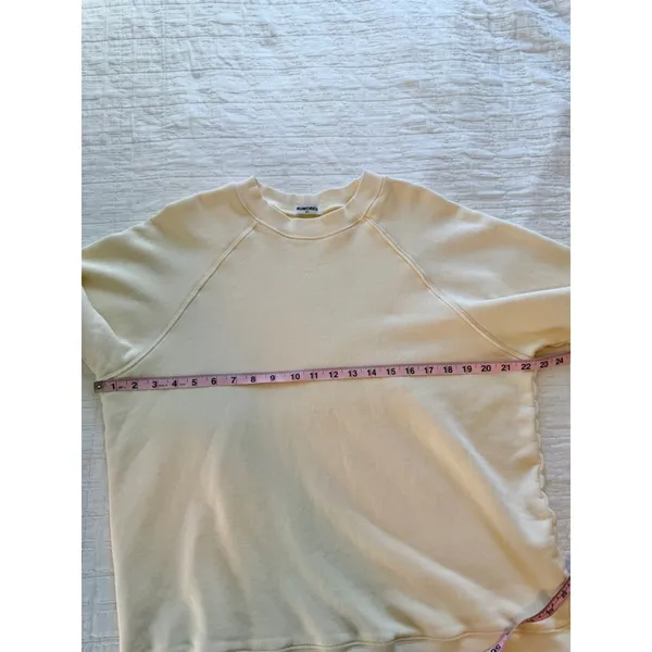 Rumored Balance Crewneck Sweatshirt Yellow M/L - Image 5