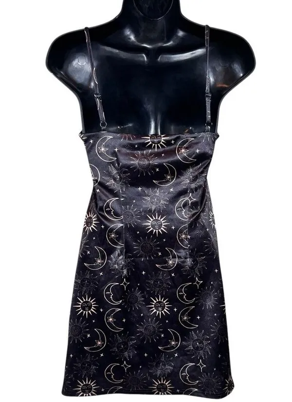 Urban Outfitters Celestial Moon & Sun Mini Slip Dress - Image 10