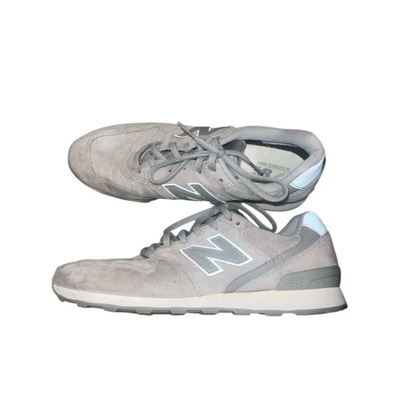 ✨New Balance® 696 Runner Suede Grey Sz 9 Sneakers✨ - Image 8