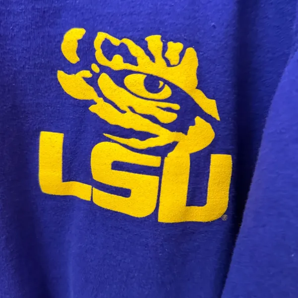 Pressbox LSU Womens Boxercraft Style Long Sleeve Top XL Louisiana Tigers - Image 2