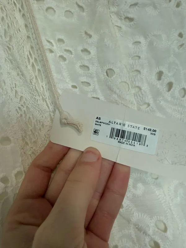 Altar'd State White Dress - Image 3