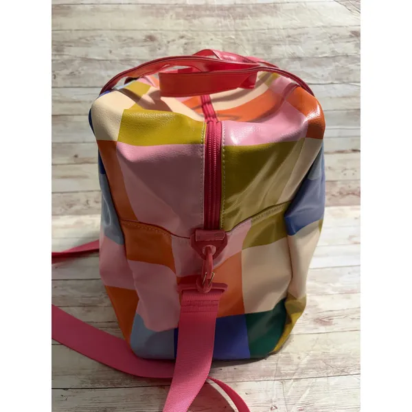 Talking Out of Turn TOOT Bold Checker Skate Bag Crossbody Water Resistent NWOT - Image 3