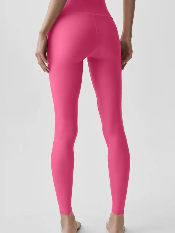 Alo Yoga Full High Waist Airlift legging pink activewear yoga Pilates training - Image 2