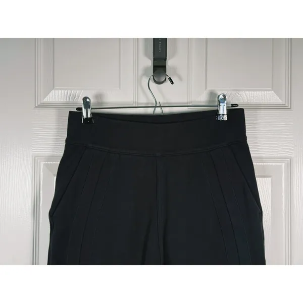 Lululemon Womens Braided Detail High Rise Joggers Size 6 Black Lounge Comfort - Image 5