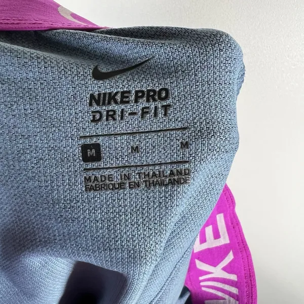 Nike dri-fit Purple drawstring shorts Women's Size Medium Athletic‎ Running - Image 4