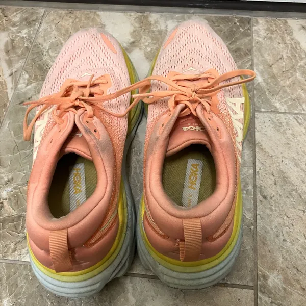 Hoka Bondi 7 Pink Women’s Size 8 - Image 2