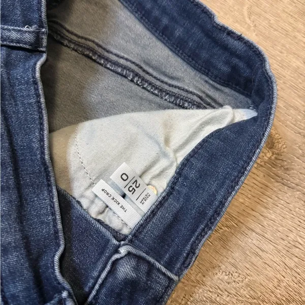 •LOFT• THE KICK CROP JEANS - Image 7