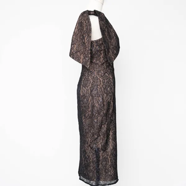 Dress The Population - Tiffany One-Shoulder Lace Midi Dress‎ - Image 5