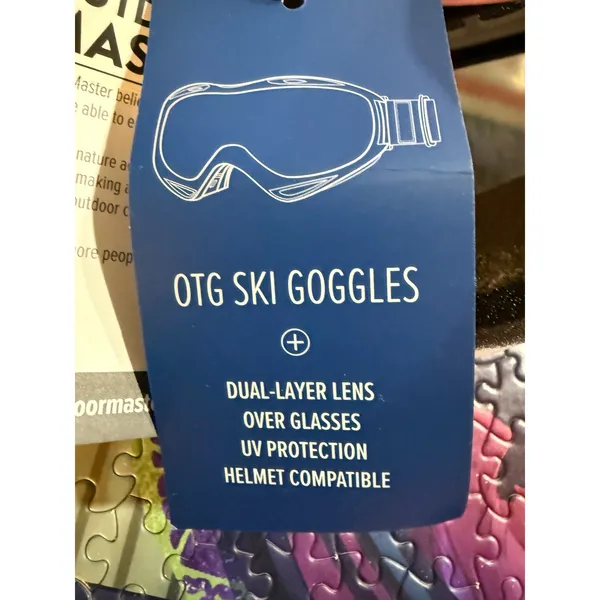 Outdoor‎ Master OTG Ski Goggles Women Dual Layer Lens UV Protection Compatible - Image 8