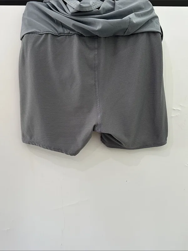 Athleta Stretch In Skort Skirt Cobblestone Gray Medium 438956 - Image 8