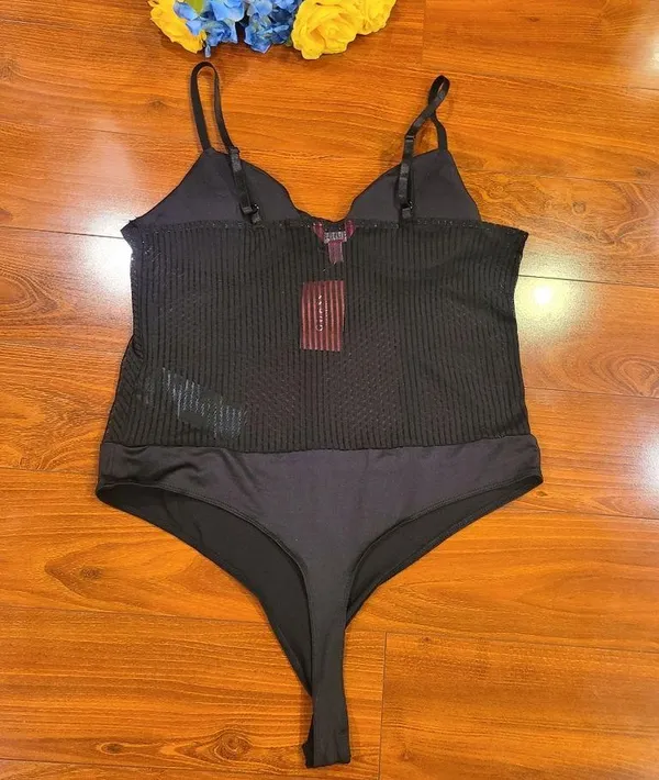 Guess Bodysuit Thong See Through Size XL - Image 2
