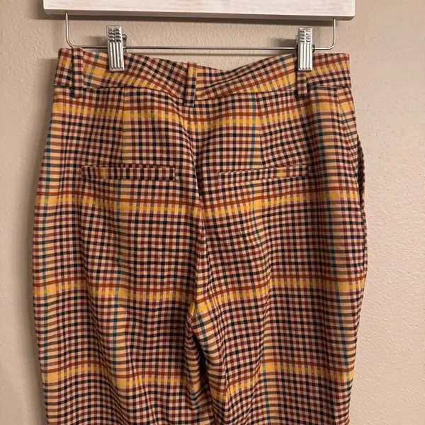 & OTHER‎ STORIES Kick Flare Plaid Pants - Image 6