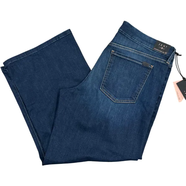 Jen 7 by For All Man Kind Cropped Wide Leg Jeans NWT - Image 5