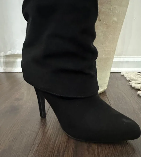 Macy's Black Boots - Image 4