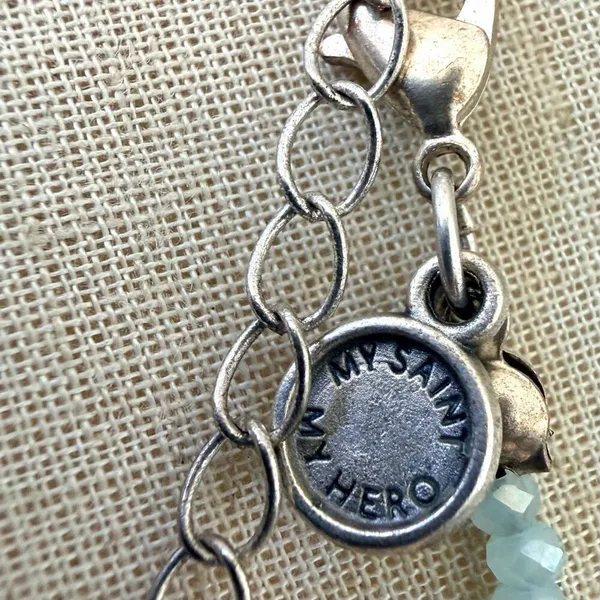My Saint My Hero Long Beaded Necklace - Image 4