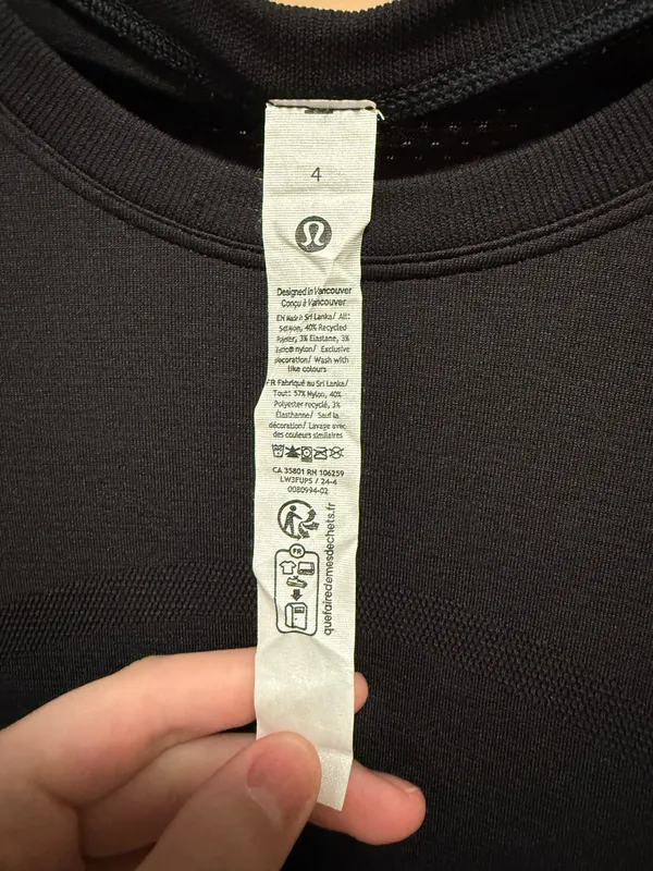 Lululemon Top Long Sleeve - Image 3