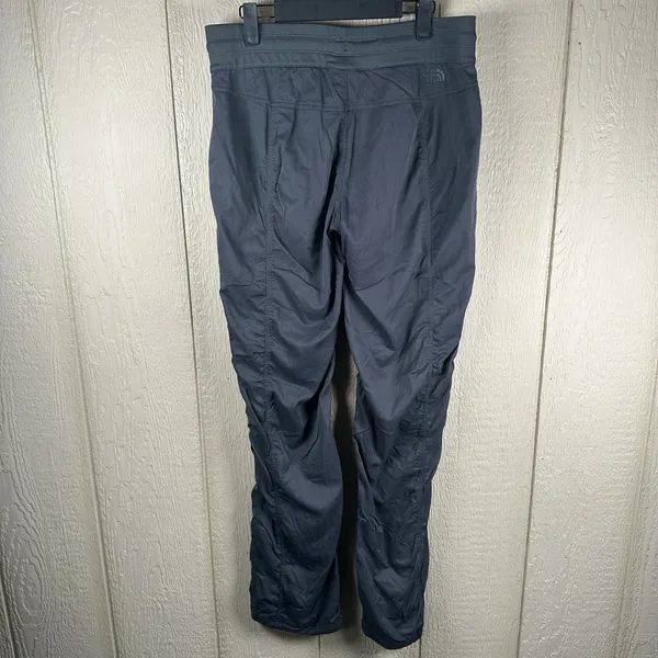 The North Face Aphrodite 2.0 Hiking Pants Womens Large Gray Ruched Athletic - Image 3