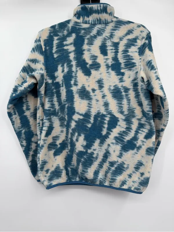 Patagonia Synchilla Snap-T Mighty Mycelium Wavy Blue Fleece S 25455 - Image 3
