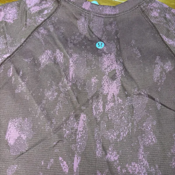 Lululemon Swiftly Tech 2.0 Short Sleeve Run Shirt Shadow Bloom Roasted Brown 10 - Image 5