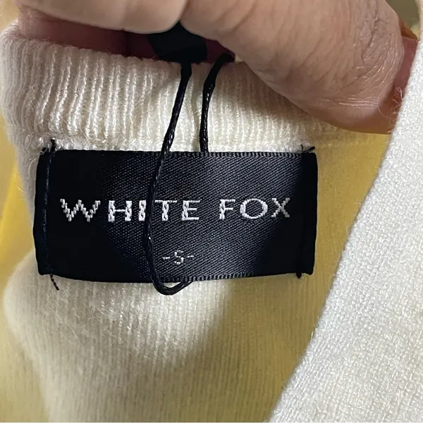 White Fox Boutique New Interaction Halter top SZ S - Image 8