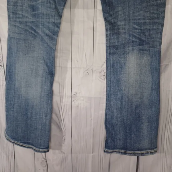 Daytrip Lyra Low Rise Bootcut Classic Blue Y2K Denim Jeans - Image 14
