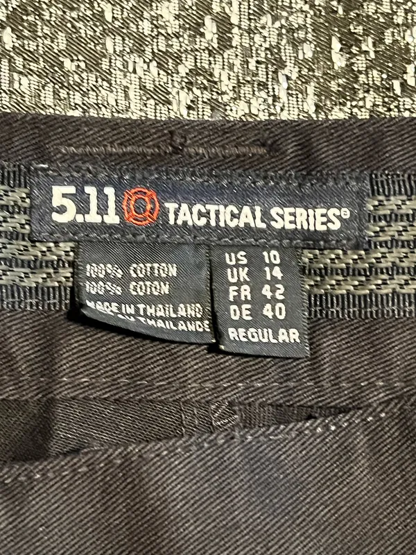 Womens sz10 5.11 Tactical Taclite Pro Work Pants w/built in knee pads-black - Image 12