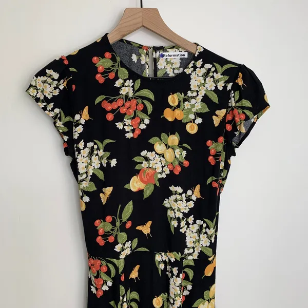 Reformation Gavin Dress Summer Soirée Womens Size 6 - Image 7