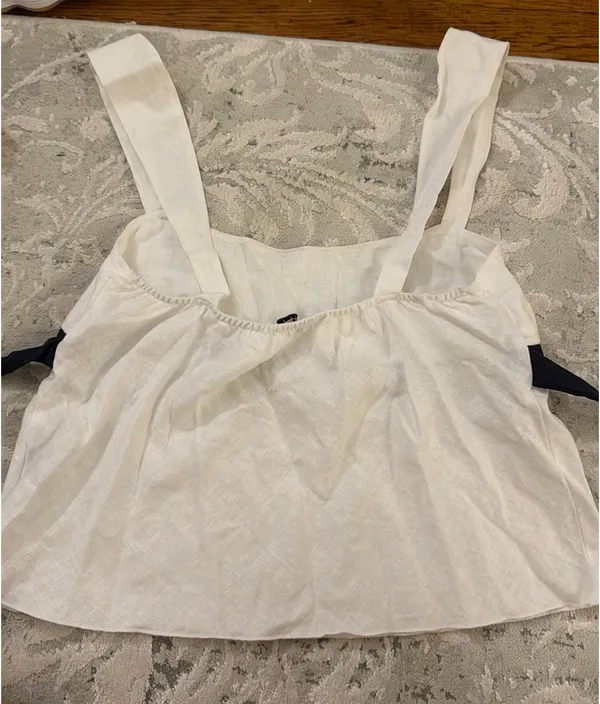 Sundued linen top - Image 3