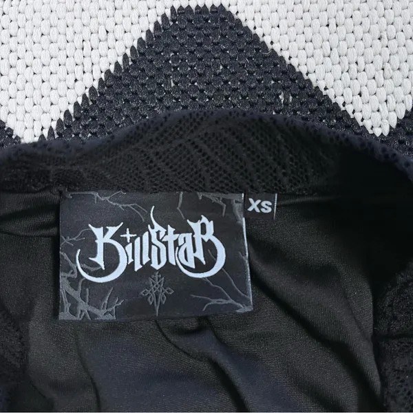 Killstar Caroline Black Lace Handkerchief Hem Skirt XS - Image 11