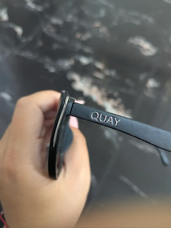 Quay Australia Black Cat Eye Sunglasses - Image 8
