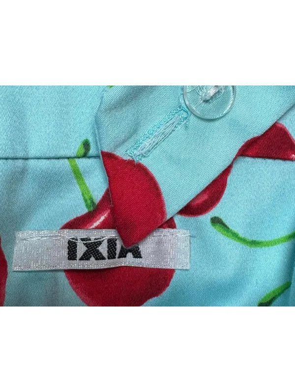 Ixia Y2K Style Cherry Print Halter Dress XS or XXS - Image 2