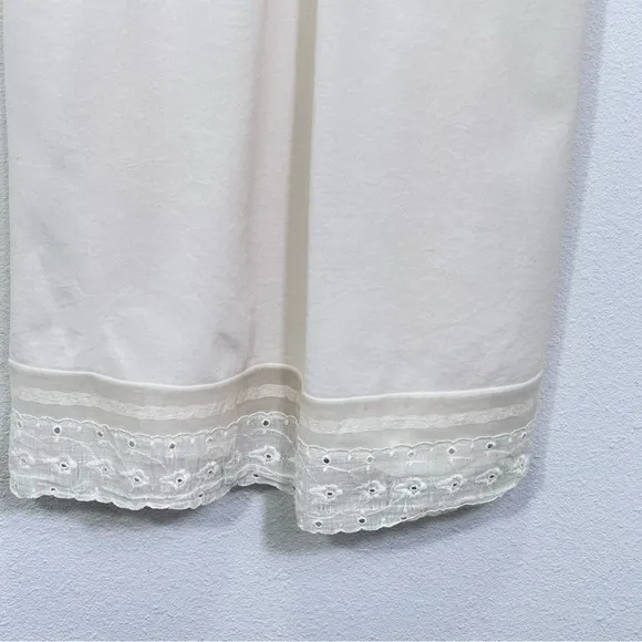 Vintage‎ Vanity Fair Slip Dress Nightgown Cream Delicate Spaghetti Strap Slip - Image 2