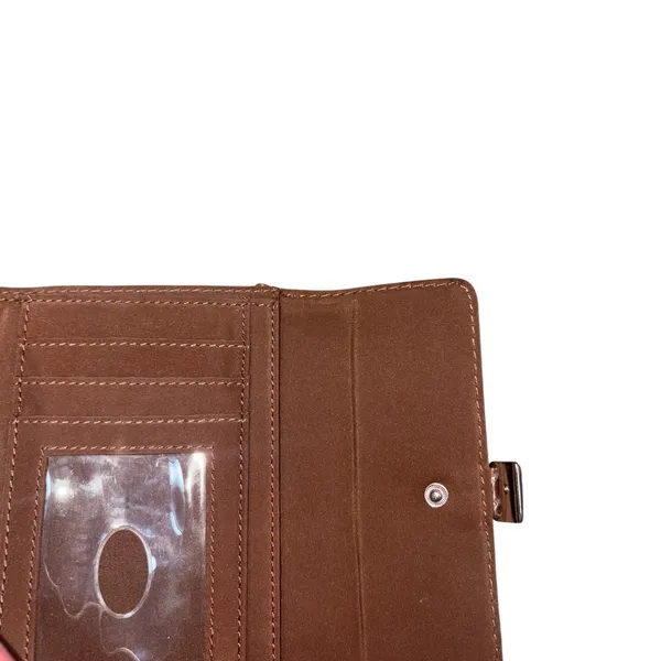 Liz Claiborne Brown Leather Wallet - Image 8