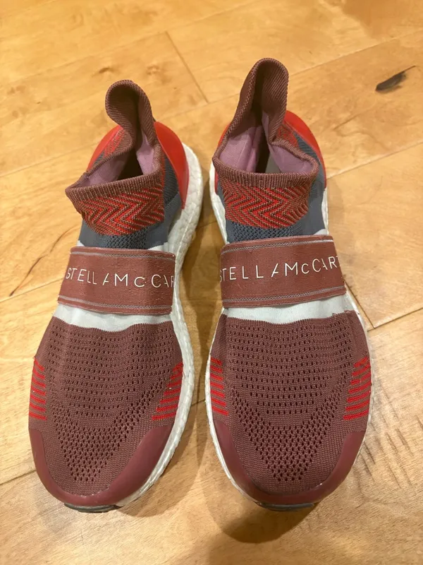 Adidas x Stella McCartney women’s UltraBOOST X 3D sneakers red 8.5 - Image 2