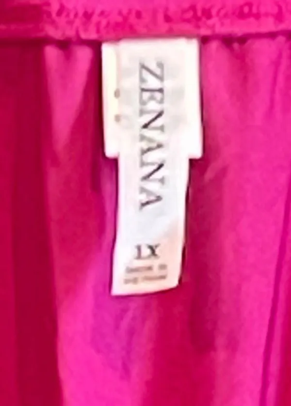 Zenana NWOT Lined Active Shorts, Pink, 1X - Image 7