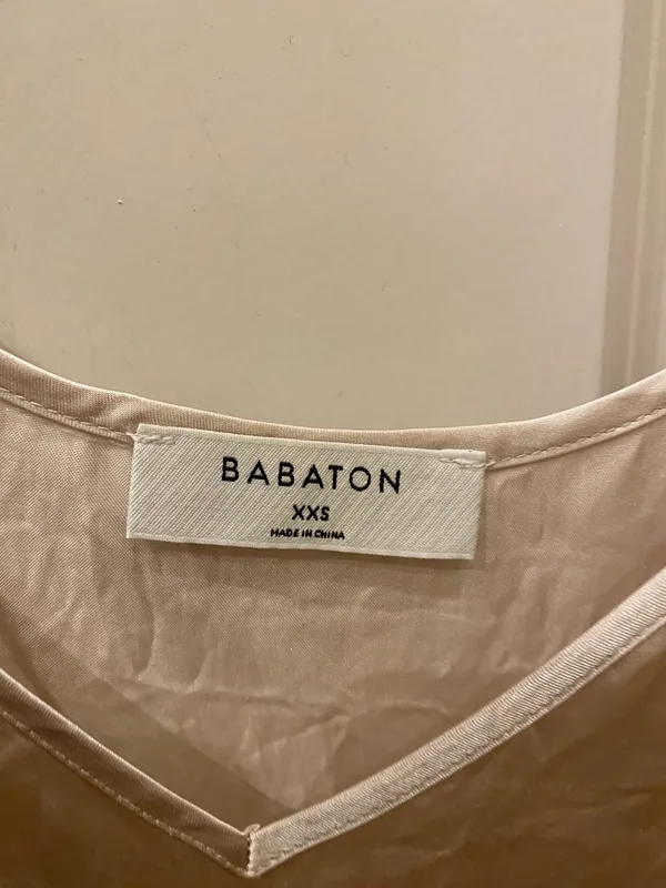 Aritzia Babaton Satin Cream Cami - Image 4