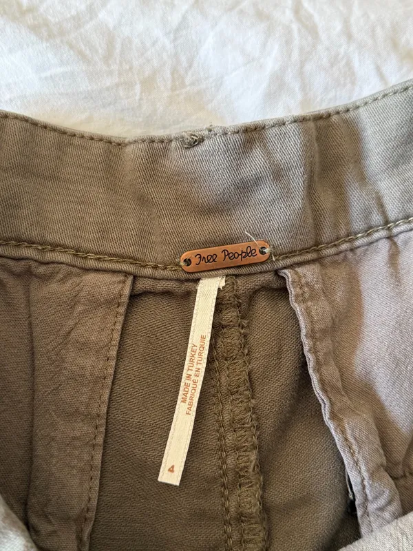 Free People Green Shorts - Image 3