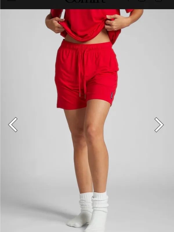 NEW Comfrt Pajama Set Red Size XS - Image 3