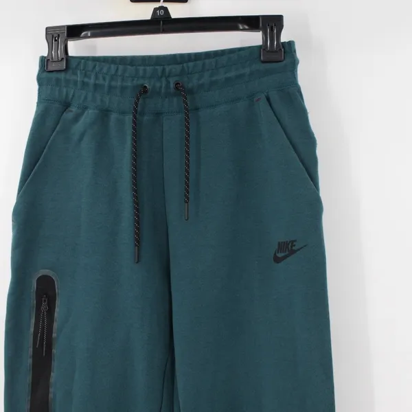 Nike Teal Green Jogger Sweatpants with Black Accents - Image 2