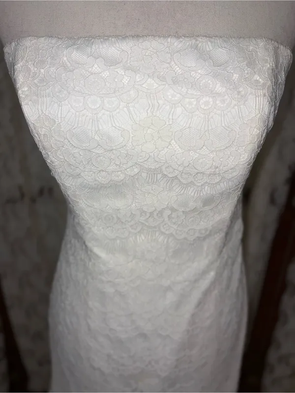 Gorgeous Galina Strapless Tulle Wedding Gown & Veil - Image 6