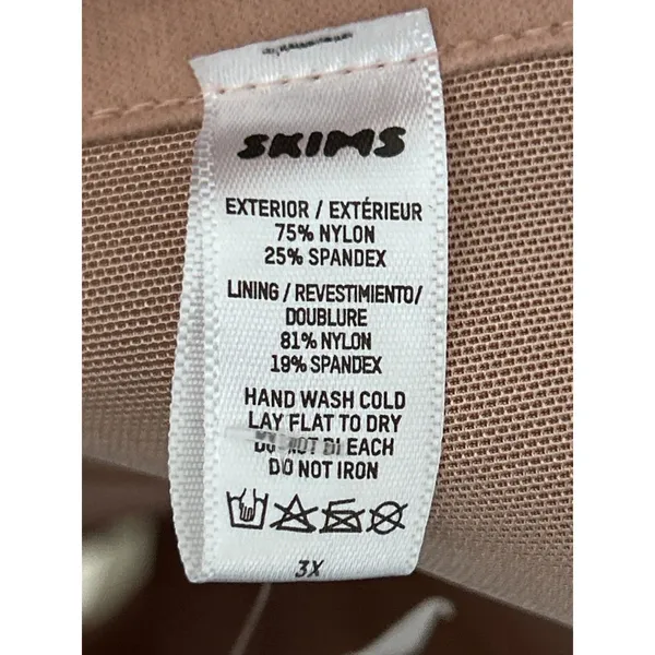 SKIMS Waist Trainer Shapewear Size 3X NWT Clay - Image 4