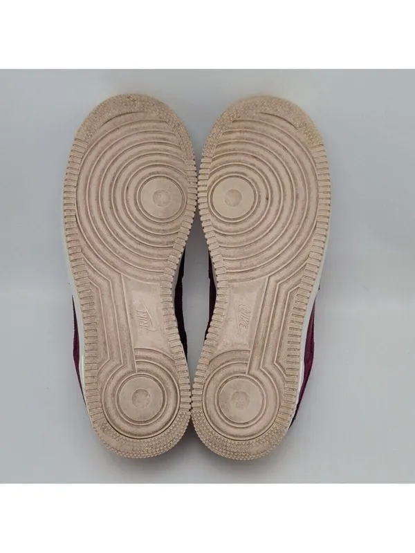 Womens Nike Air Force 1 True Berry Suede Athletic Sneakers Size 7.5 896185-602 - Image 12