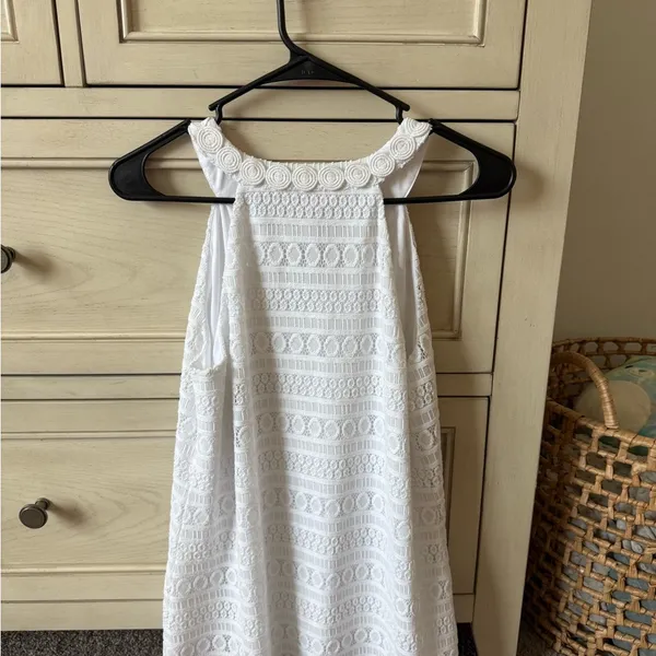 Lilly Pulitzer White Tank Top - Image 2